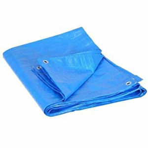2.7m x 3.5m Contractor Tarpaulin, Blue